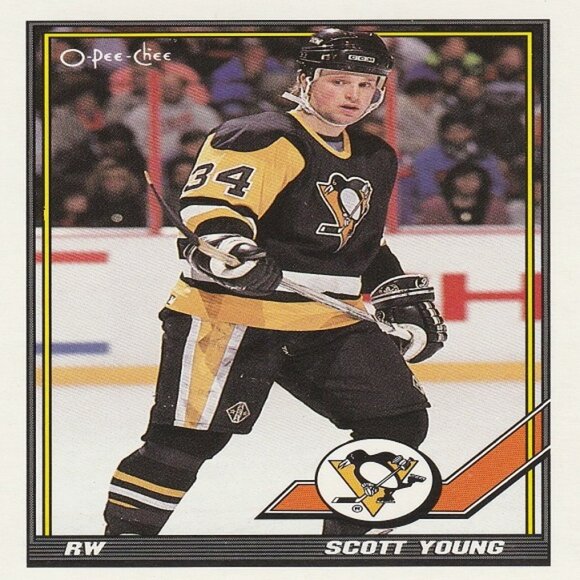 Scott Young Pittsburgh Penguins NHL Hockey Card Collection - 3 Card Set - Picture 3 of 4